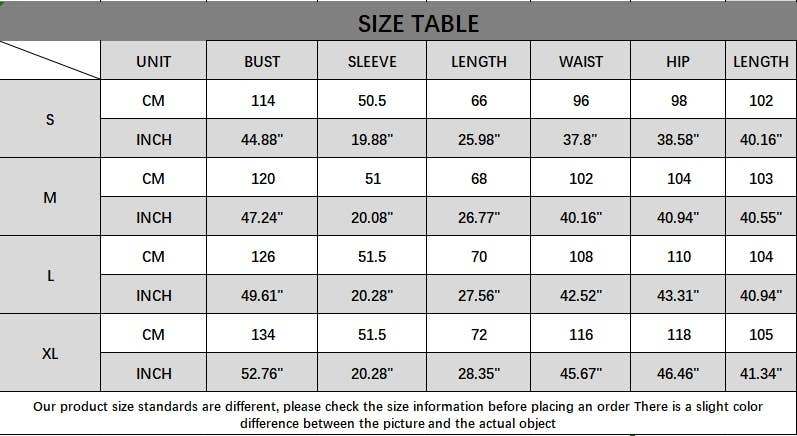 CWSS1014_LAPEL BUTTON-DOWN LONG SLEEVE TOP PANTS SUIT