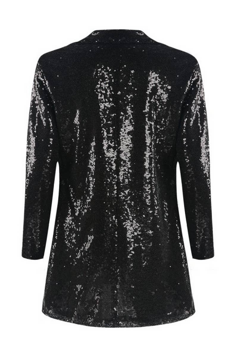 CWOCO1129_SEQUINED BAR PARTY PERFORMANCE SUIT JACKET