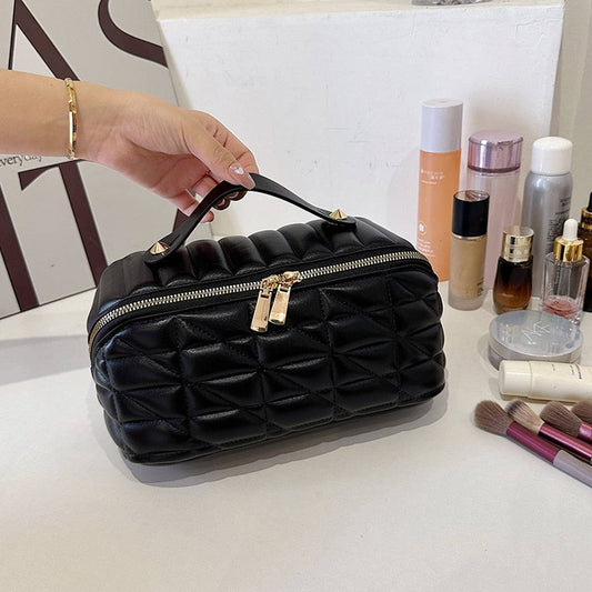 NEW PU DIAMOND-SHAPED HIGH-GRADE COSMETIC BAG_CWAB4439