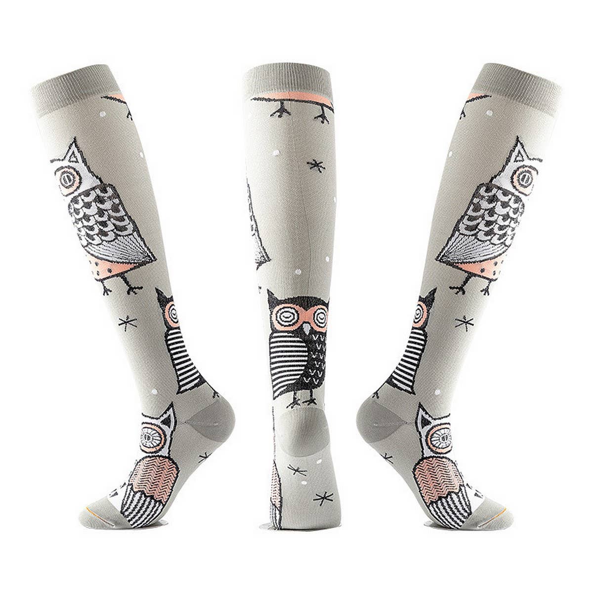WOMEN'S CHRISTMAS SPORTS COMPRESSION SOCKS