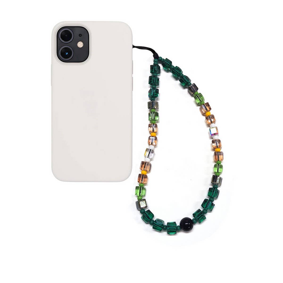 CWMM8718_RETRO HIGH-END SHORT BEADED MOBILE PHONE CHAIN