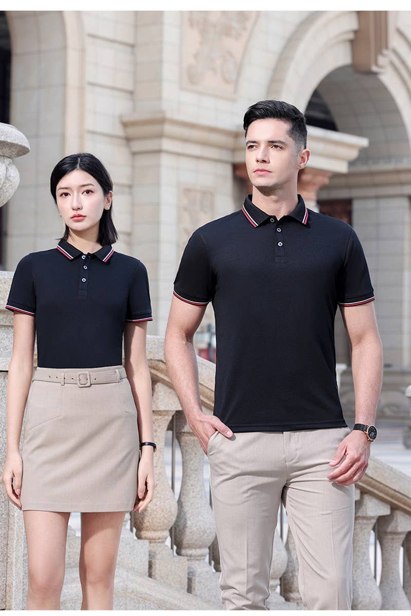 CWTBLS02424_WORKWEAR CUSTOM COLLARED SHORT SLEEVE POLO SHIRT