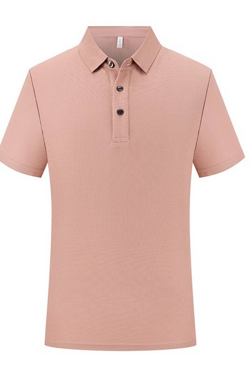 CWTBLS02456_POLO SHIRT SHORT SLEEVE SUMMER CASUAL STAPLE TOP