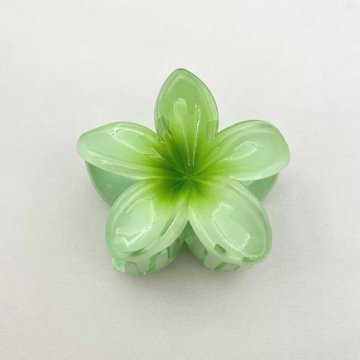CWASC1691_FASHION CLAW COLOR FLOWER HAIR CLIP SHARK CLIP