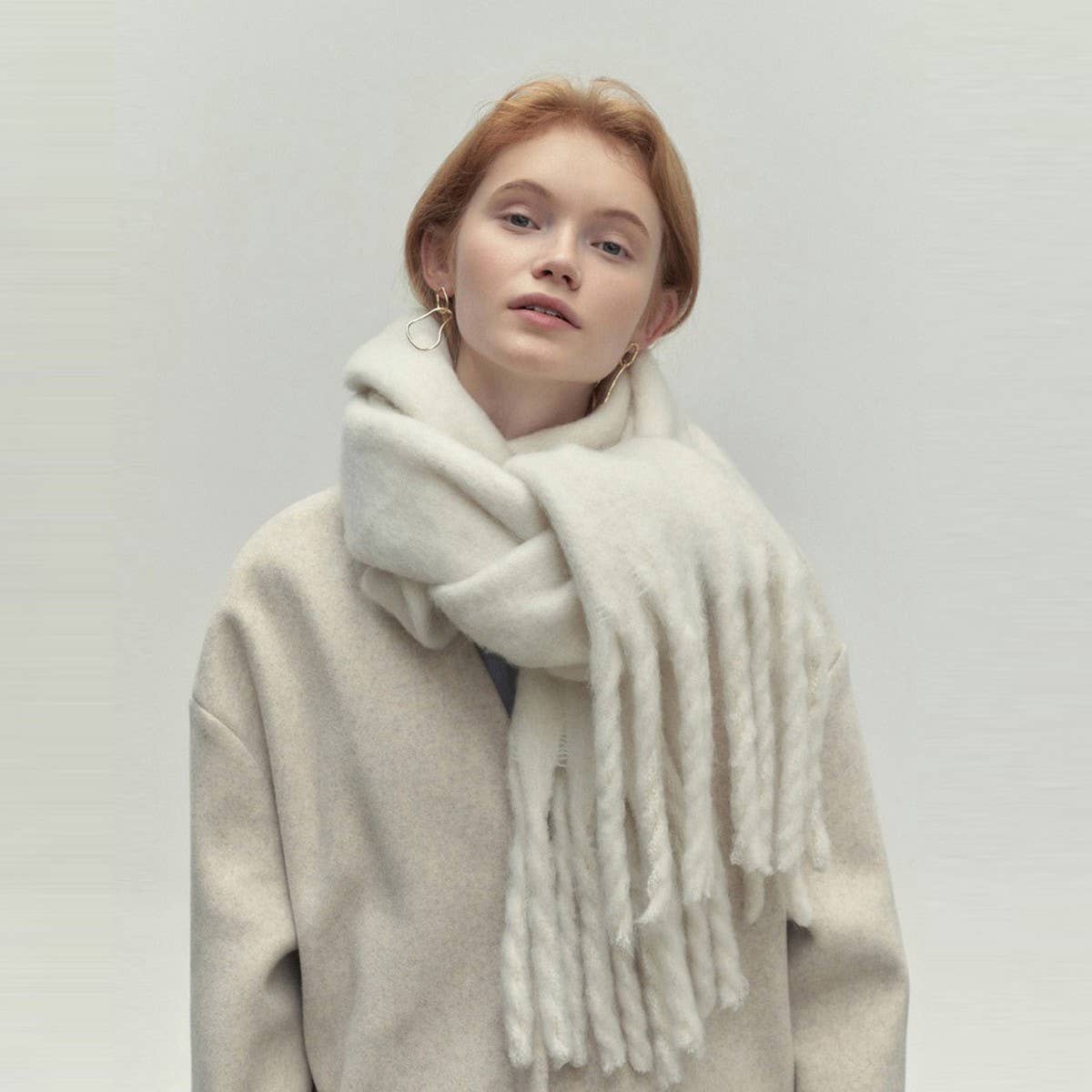 Cozy Solid Long Scarf for Women ? Fall & Winter