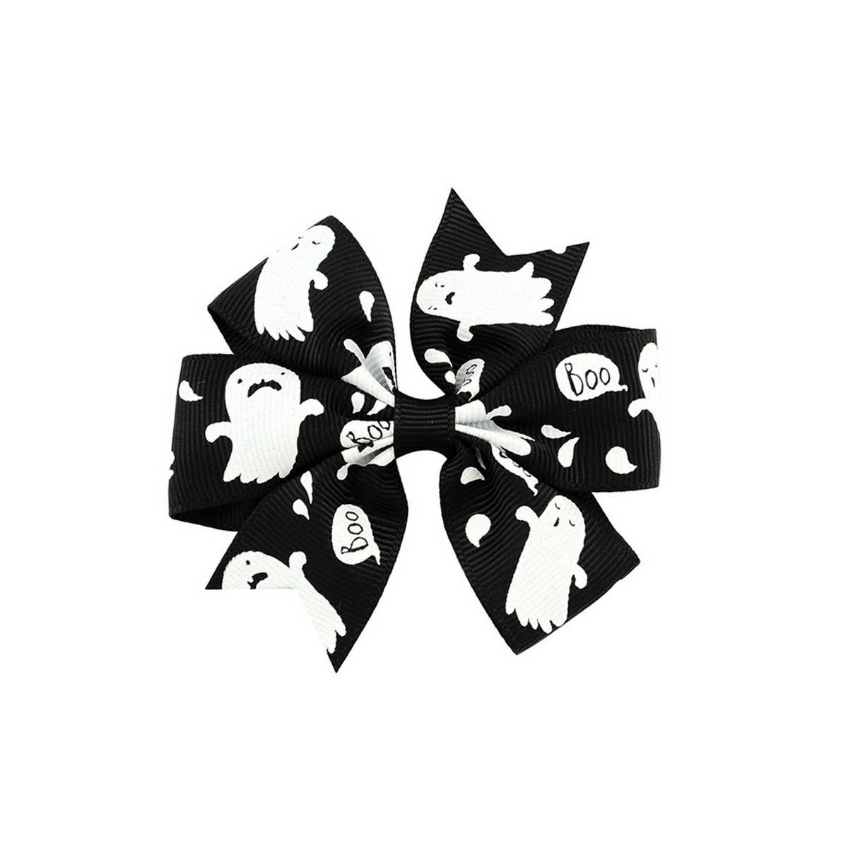 Halloween Kids Grosgrain Bow Hair Clip