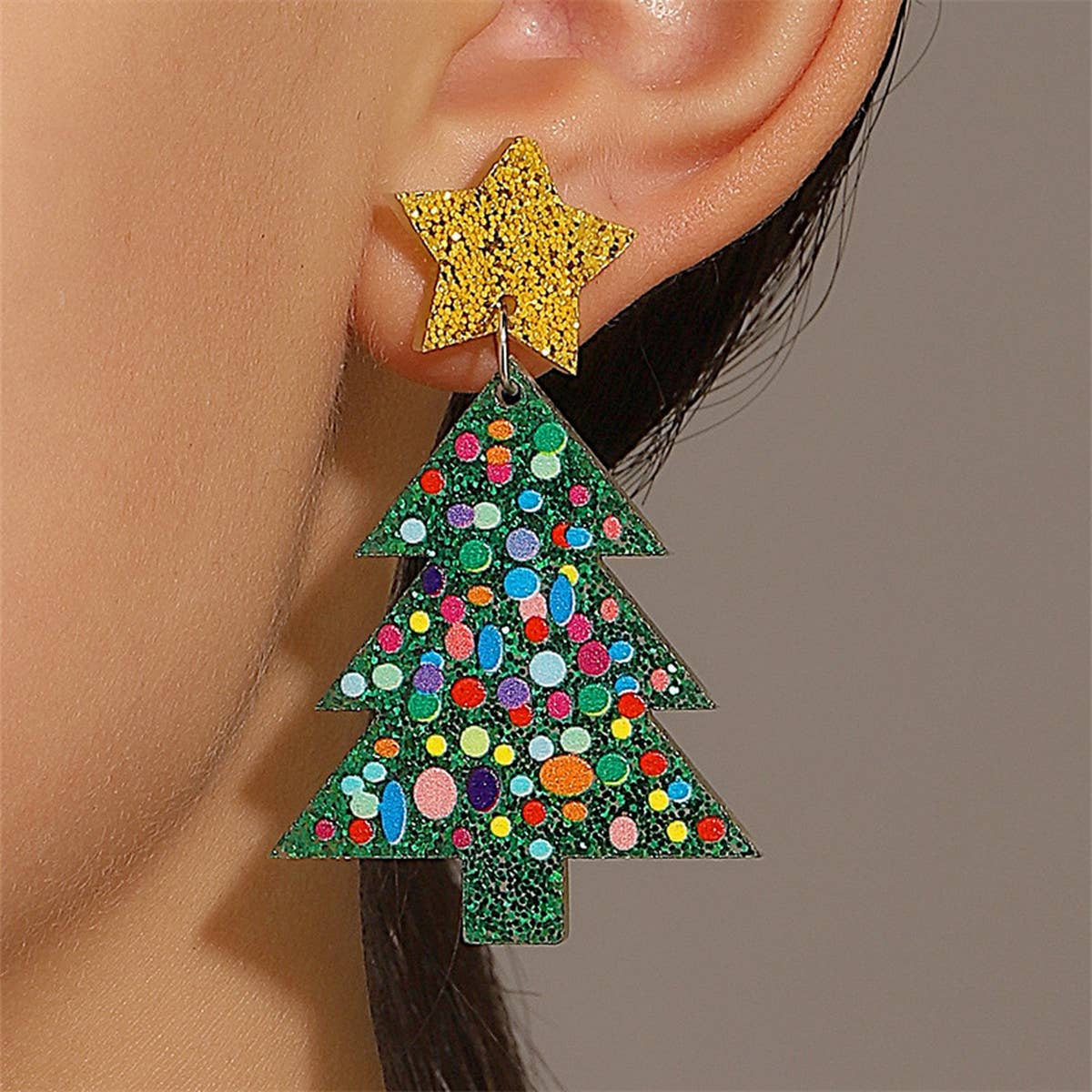 2024 NEW CHRISTMAS HAT SHEEP EARRINGS_CWAJE2404