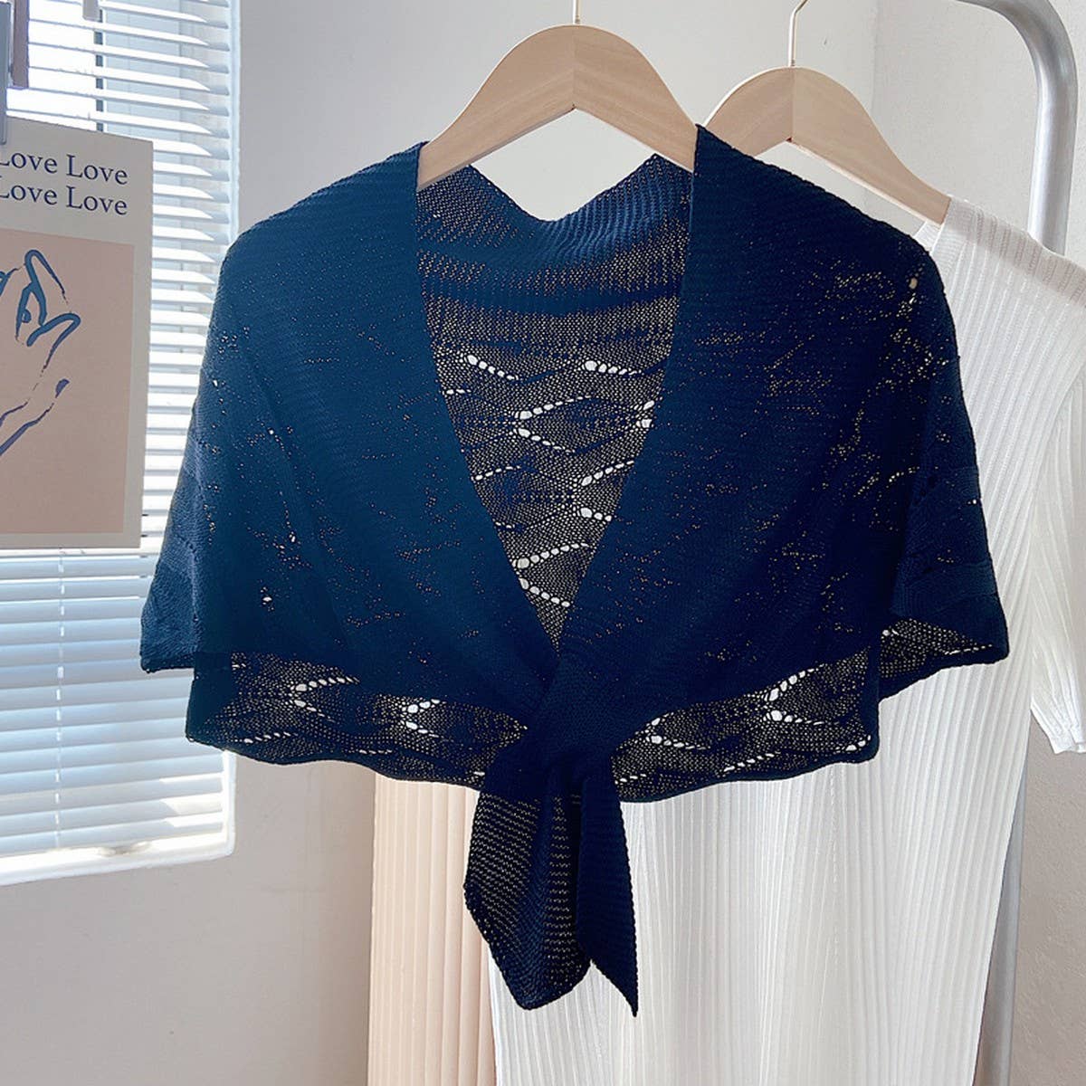 CWASC03115_KNIT MERMAID SHAWL CAPE SUN PROTECTION SCARF