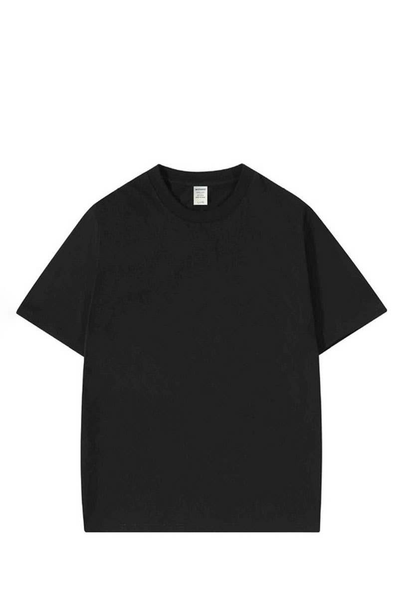 CWTSTS00821_HEAVY COTTON T-SHIRT CUSTOM LOGO UNISEX