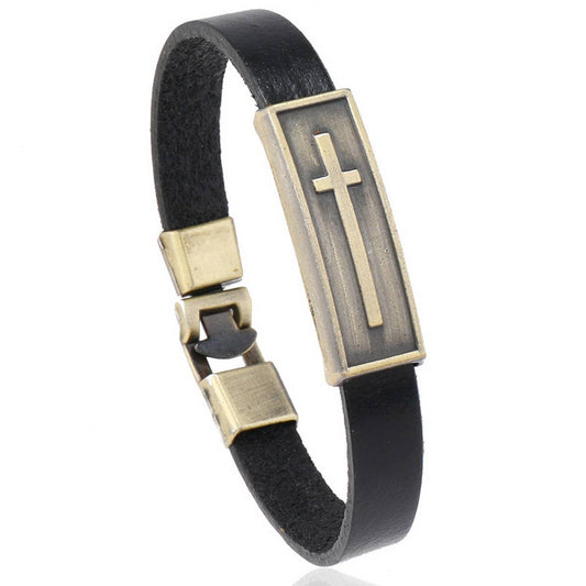 NEW SIMPLE CROSS NICHE DESIGN BRACELET