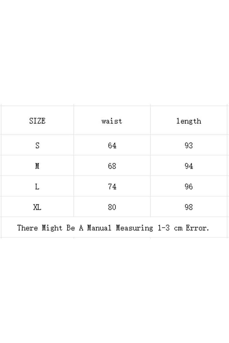 CWBLS0567_NEW STYLE PRINTED LOOSE SWING CASUAL SKIRT