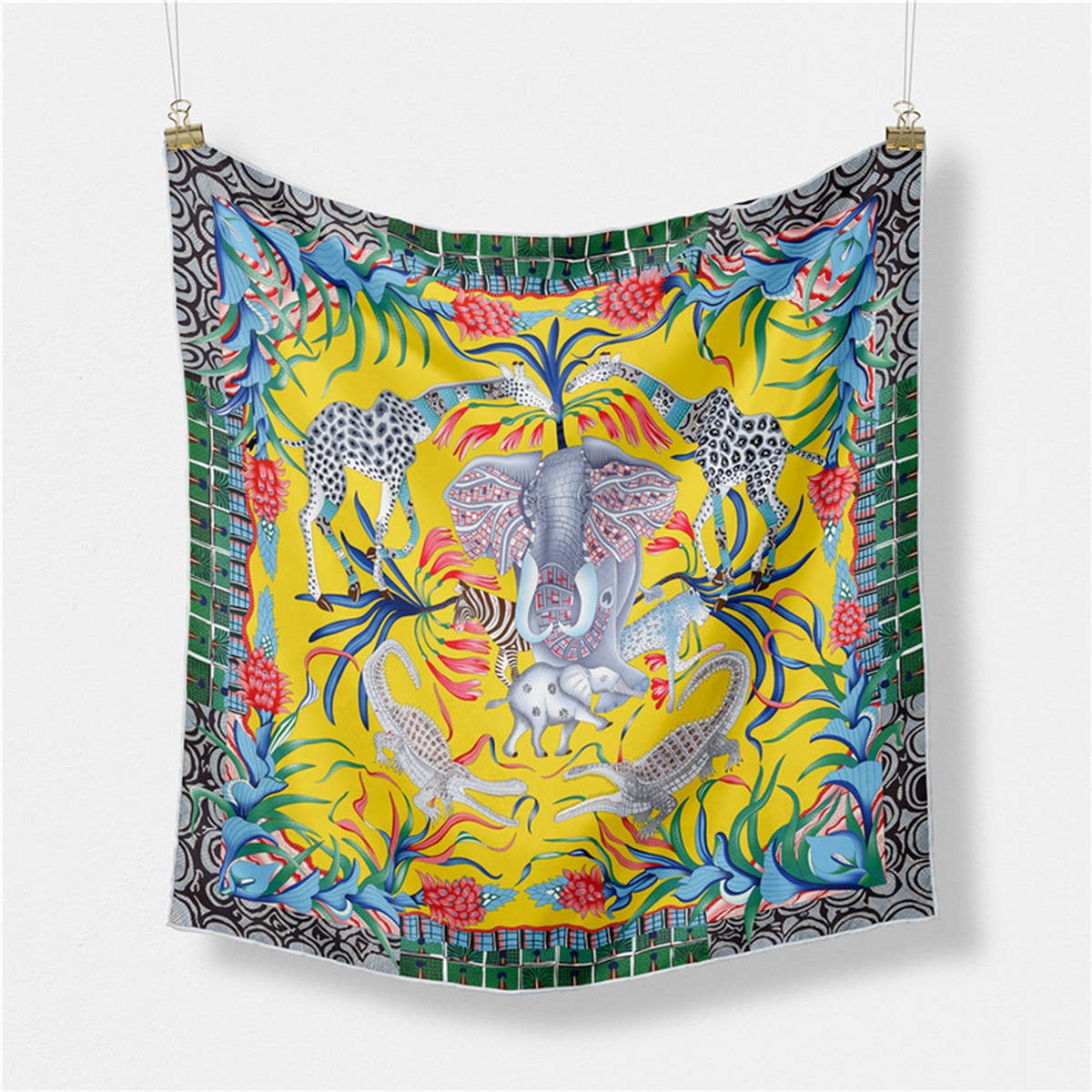 Silky Animal Print Scarf ? Mother's Day Gift