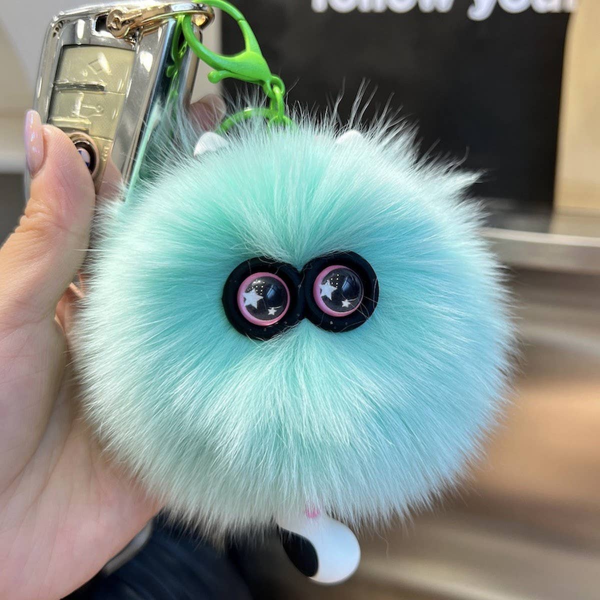 CWMM10411_CUTE CAT KEYCHAIN  BAG CHARM GIFT