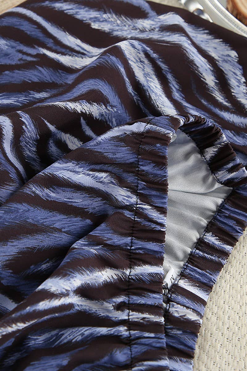 CWSPJ0349_PRINTED LOOSE LONG-SLEEVED TROUSERS PAJAMA SET