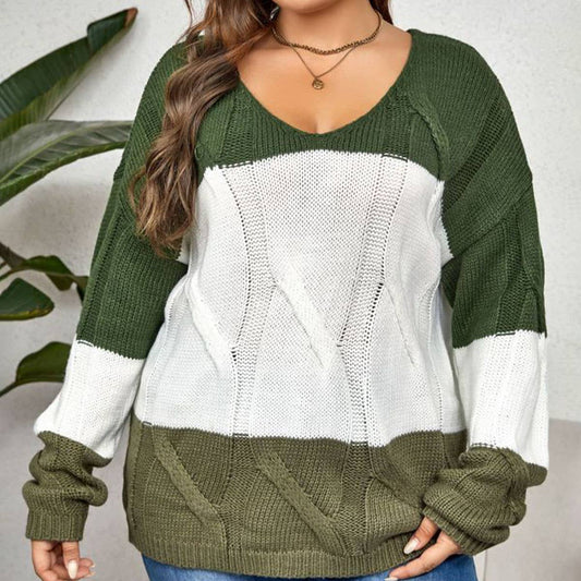 COLOR-MATCHING CREW-NECK COZY THERMAL PULLOVER