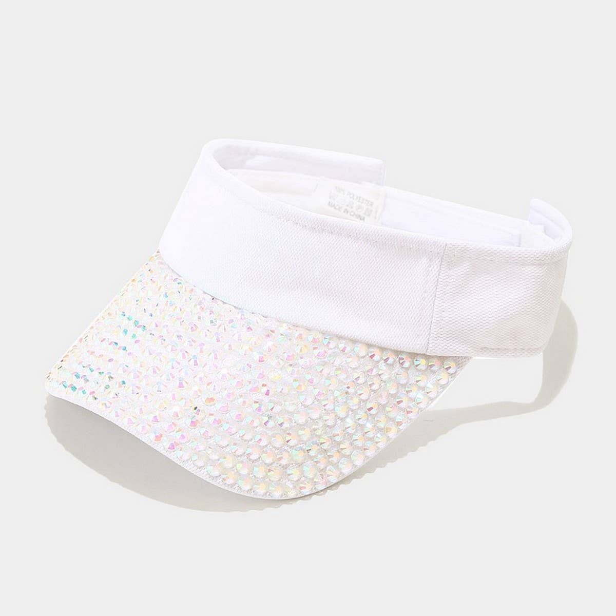 Rhinestone Visor Hat-Trendy Sunshade Baseball Cap_CWAH3291
