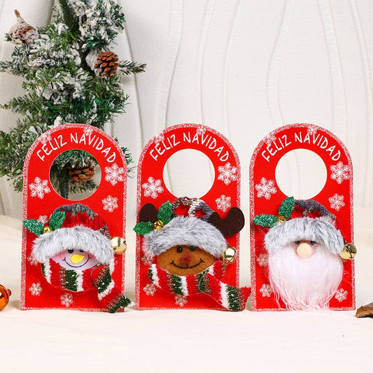 CHRISTMAS CARTOON HANGING WINDOW DECORATION