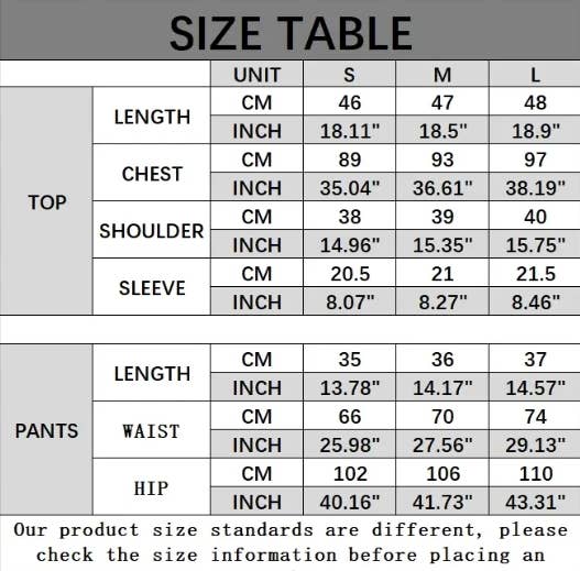 CWSBSSL0107_SUMMER LOVE PRINT HOME WEAR TWO PIECE SET