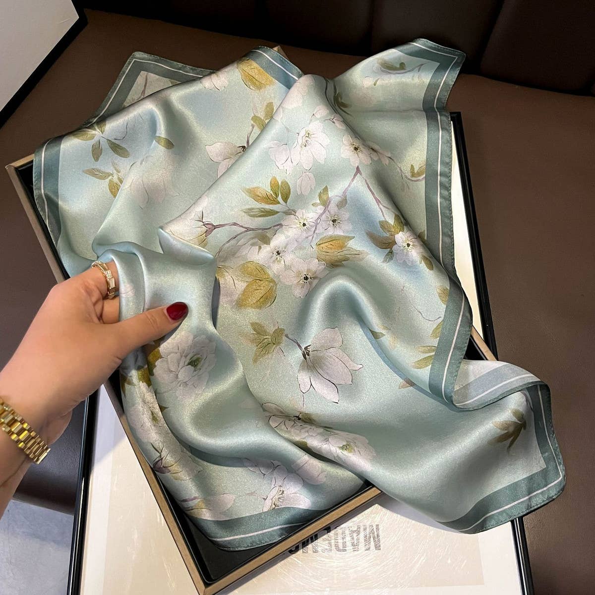 Mulberry Silk Scarf - Versatile Gift Square