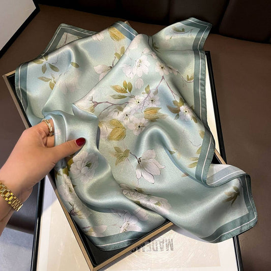 Mulberry Silk Scarf - Versatile Gift Square