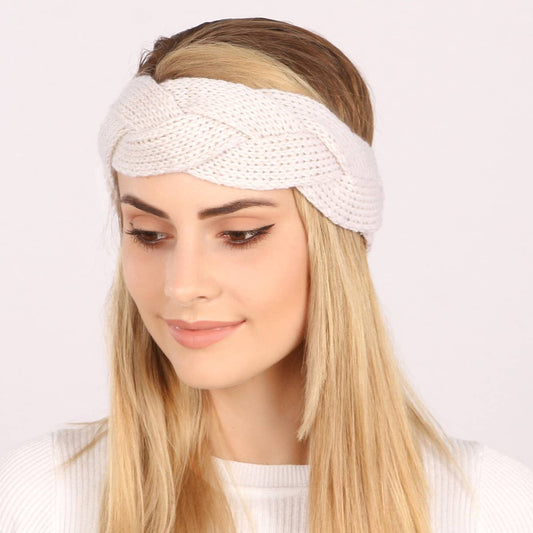VINTAGE BRAID KNITTED HEADBAND