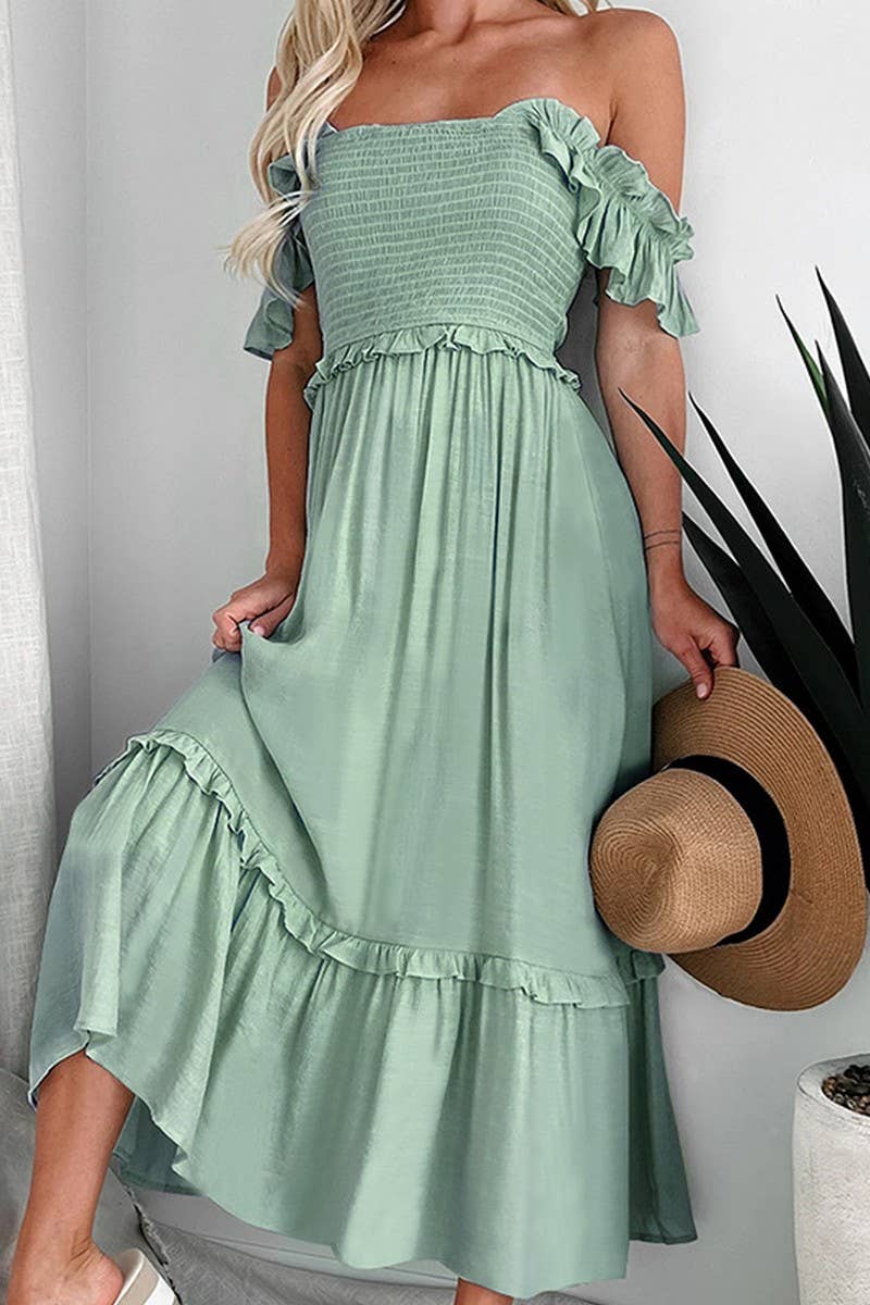 CWDMD2556_SOLID COLOR BACKLESS MIDI DRESS