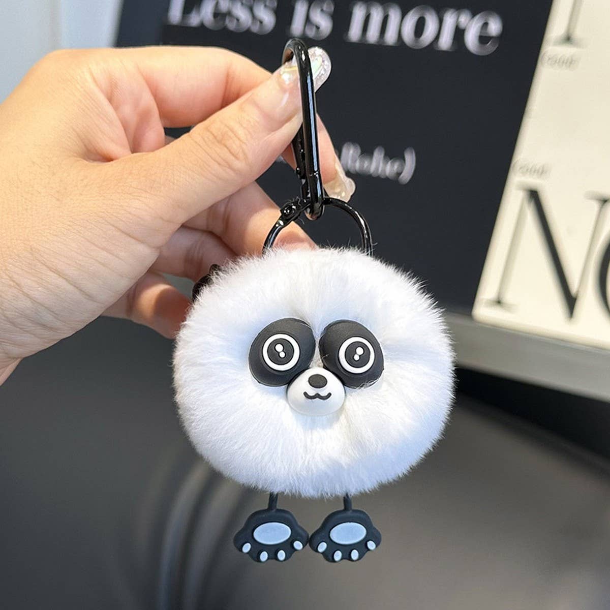 CUTE AND FUNNY RED PANDA CAR KEYCHAIN BAG PENDANT