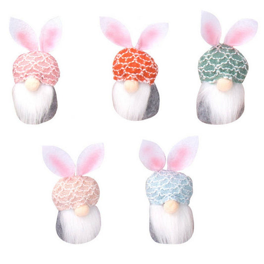 EASTER GNOME RUDOLPH PENDANT BUNNY ORNAMENT