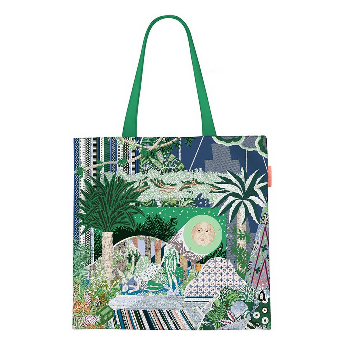 Midsummer Night Sun Canvas Tote Bag_CWAB5139