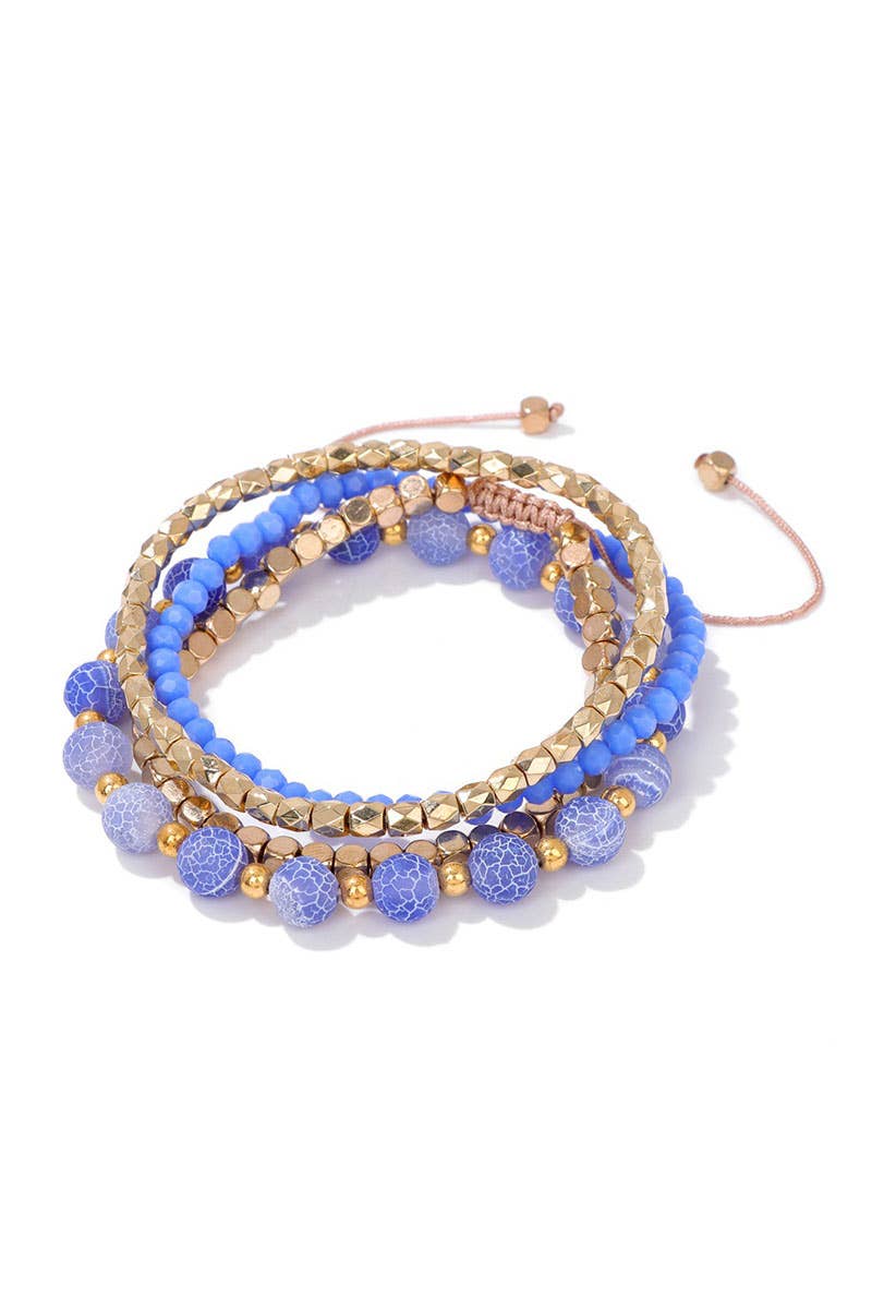 CWAJE1192_BOHEMIAN GLASSCRYSTAL METAL BEAD MIX BRACELET