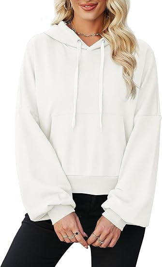 ADD FLEECE LOOSE FASHION LOOSE CASUAL HOODIE