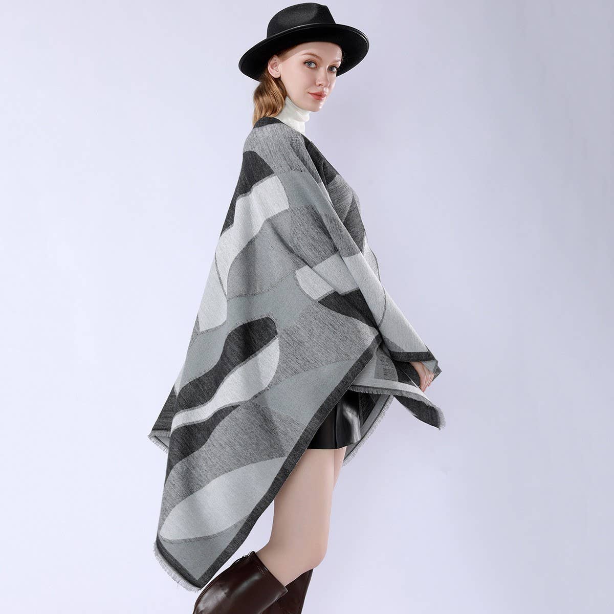 NEW HIGH-END COLD-PROOF AUTUMN AND WINTER SHAWL