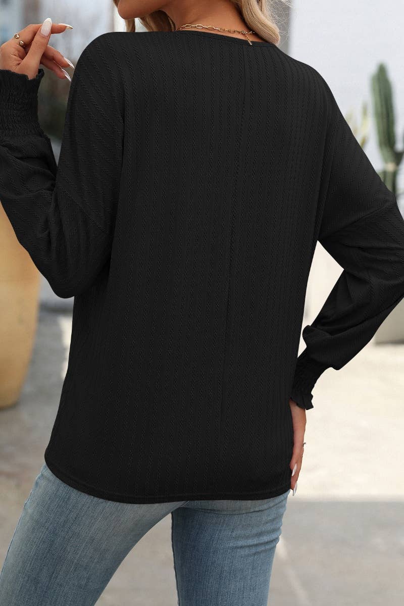 CWTBLL2713_FALL BAGGY INSIDE WITH BAT-SLEEVE TOPS