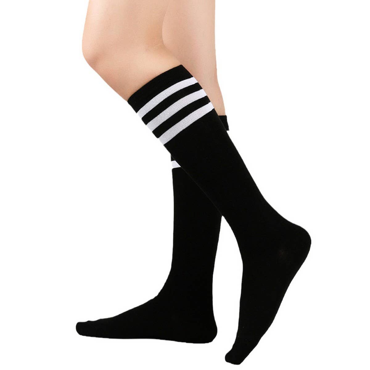 CWMM10064_WOMEN KNEE-HIGH SOCKS FOR SCHOOL &AMP  PERFORMANCE
