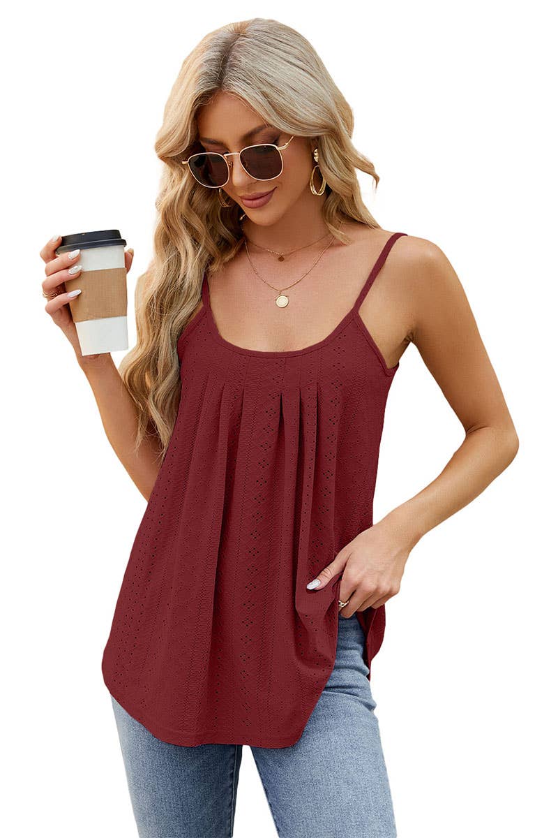 CWTTSL0219_Spaghetti Strap Sleeveless Top