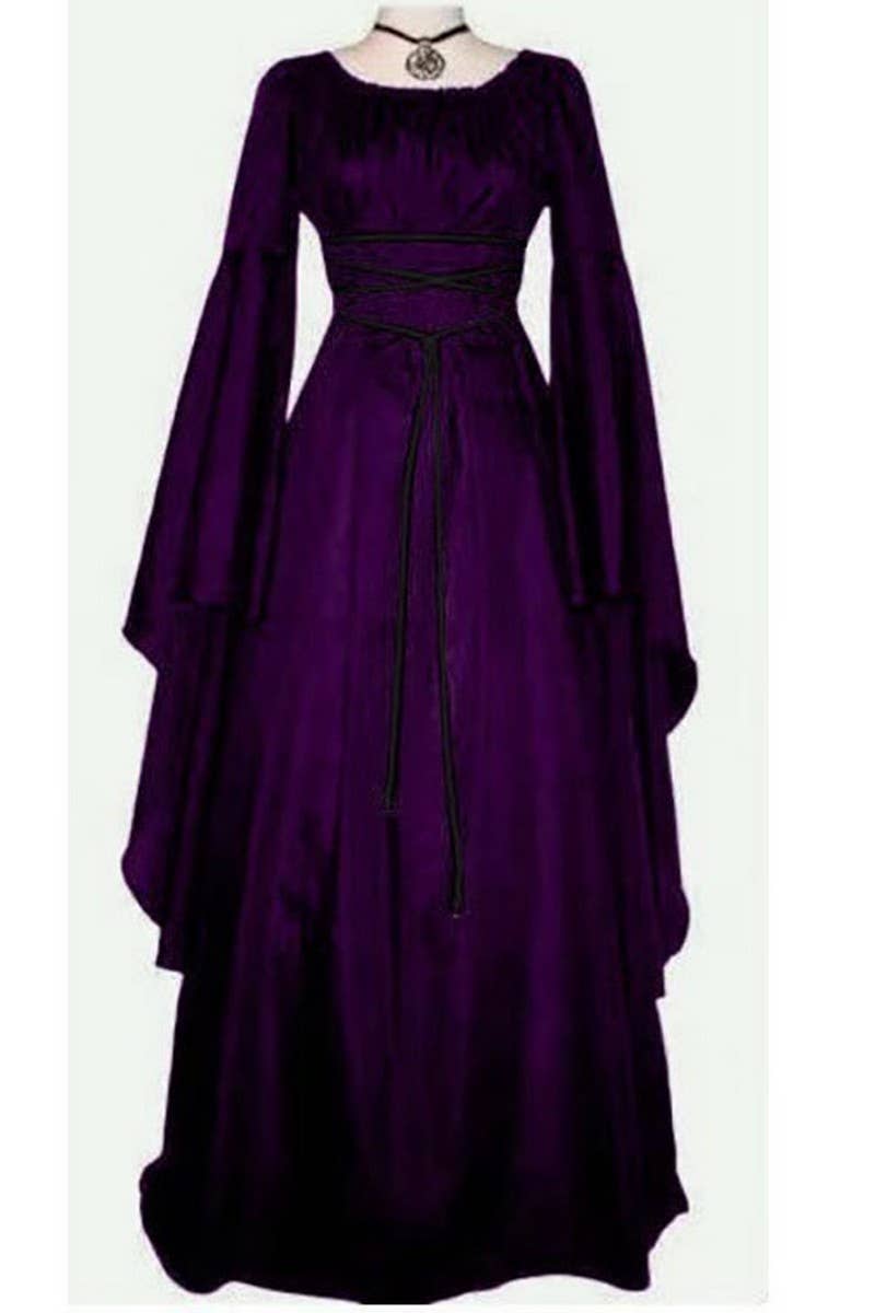 CWDMD01229_HALLOWEEN WIZARD PARTY WITCH COSTUME