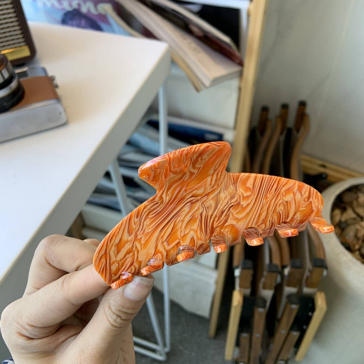 CWAHA5125_NEW STYLE SIMPLE TEMPERAMENT LIGHT LUXURY HAIRPIN