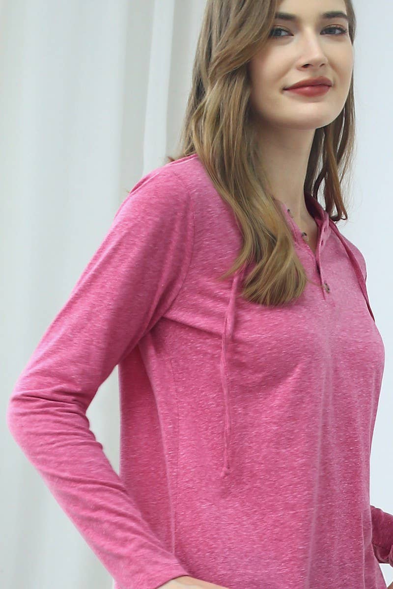 CWTTL1493-S_BUTTON DOWN HENLEY LIGHT WEIGHT HOODIE TOP