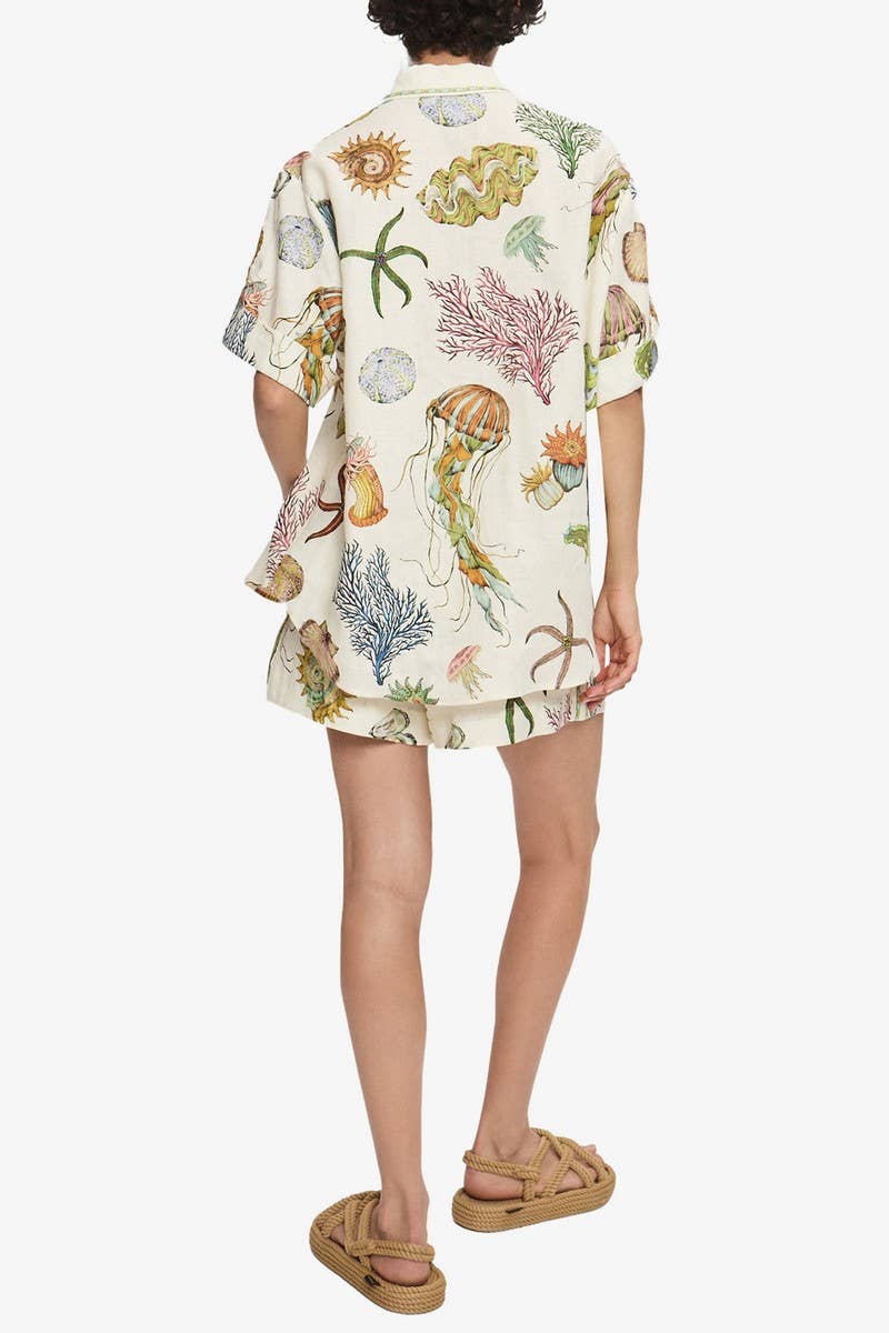 CWSS1232_SUMMER FASHION LOOSE CASUAL TWO-PIECE SUIT