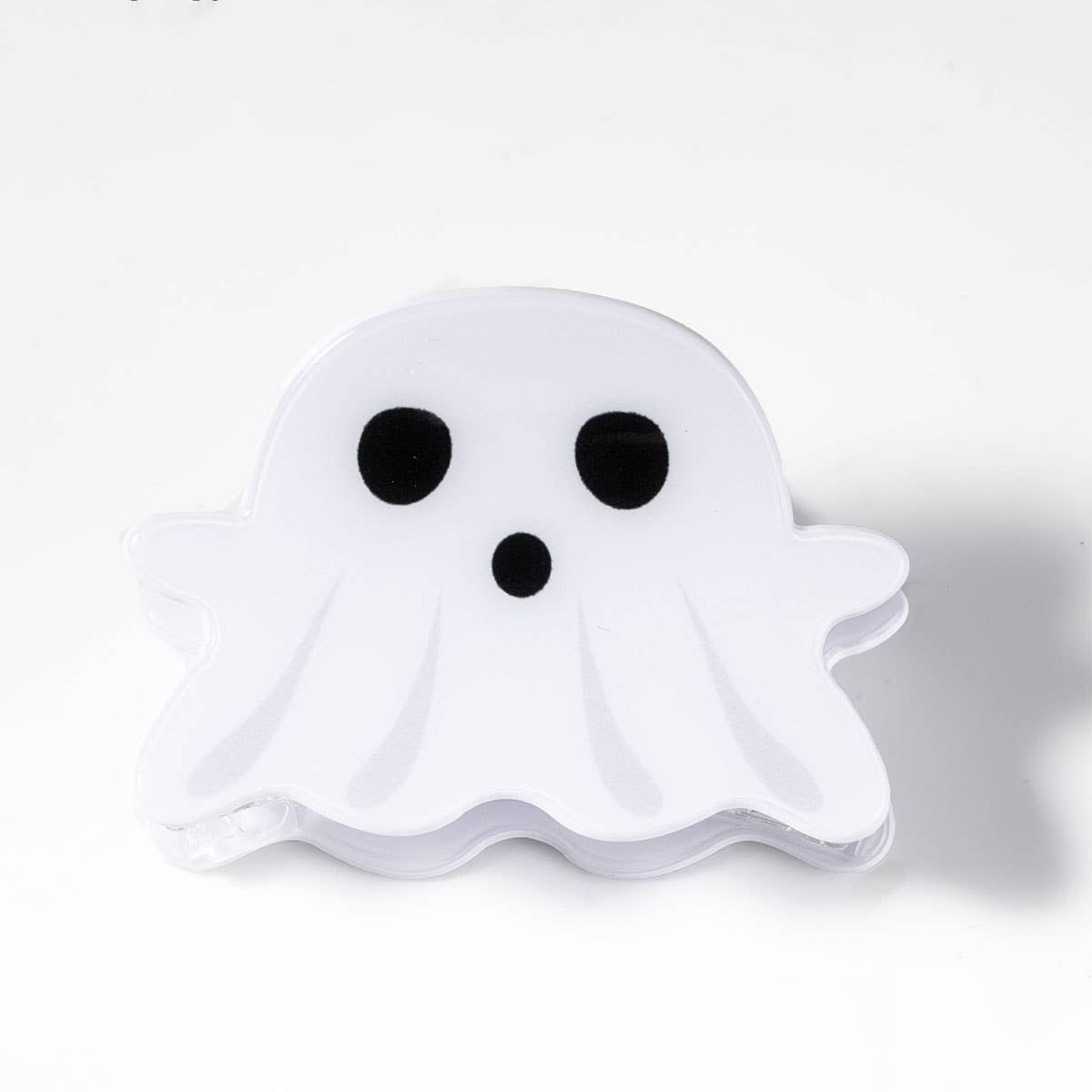Halloween Ghost Hair Claw - Cute Spooky Shark Clip_CWAHA0270