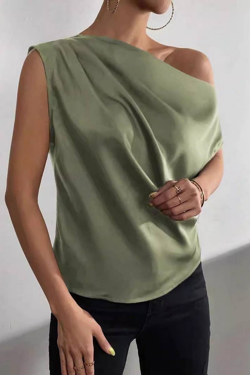 CWTDSS0068_SUMMER FASHION ONE SHOULDER ASYMMETRIC TOP