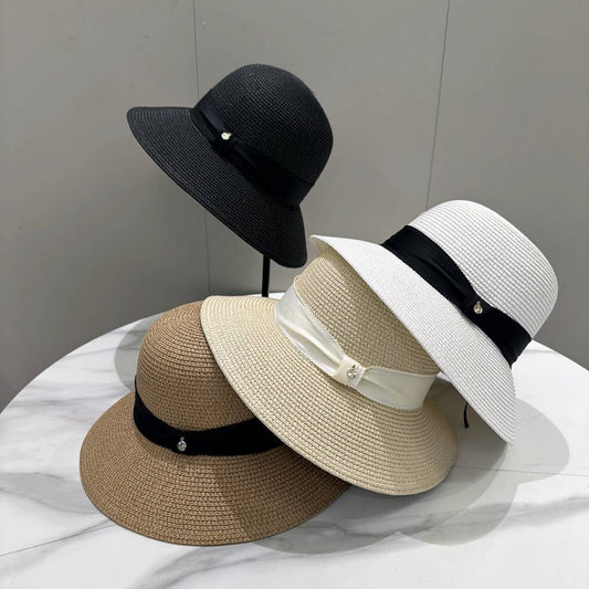 Summer outdoor beach vacation sun hat_CWAH3597
