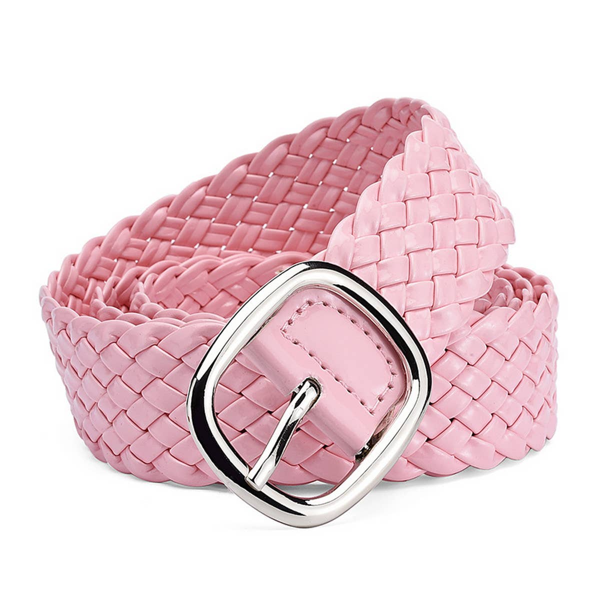 WOMEN NEW STYLE BUCKLE PU PATENT LEATHER BELT_CWABE0594