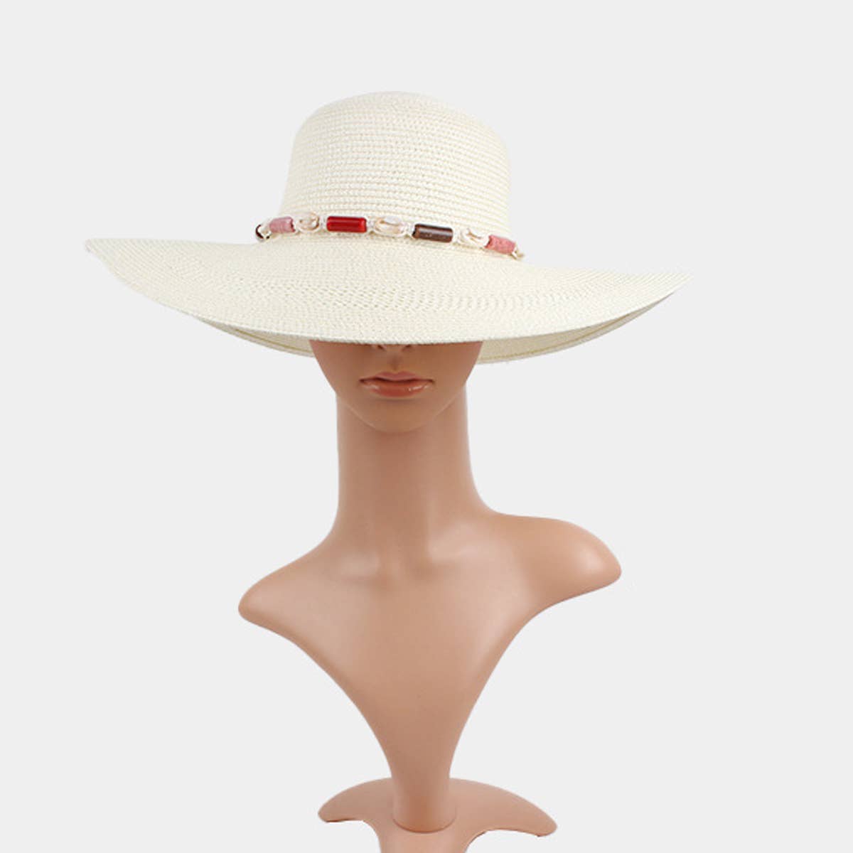 2024 NEW WOMEN TRAVEL VISOR STRAW HAT_CWAH1192