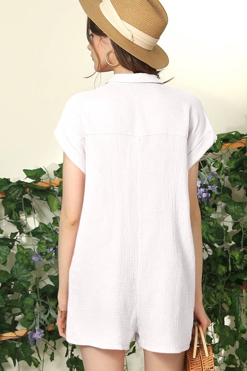 CWSJS227_JOHNNY COLLARS BUTTON CLOSER JUMPSUIT ROMPER