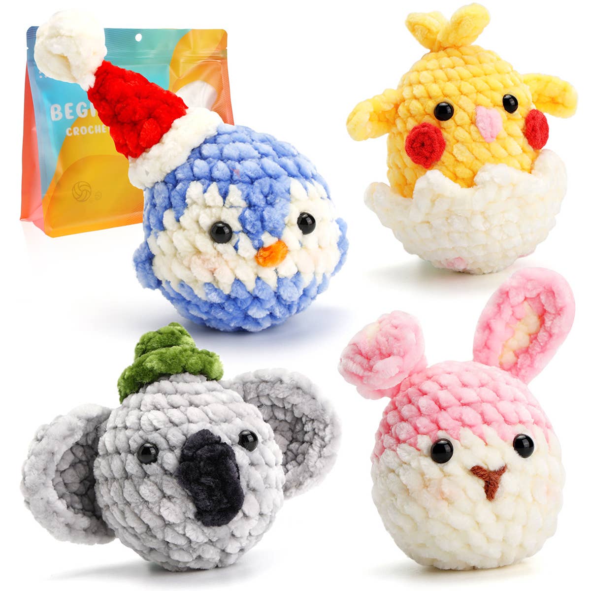 WOOLEN DOLL CROCHET MATERIAL PACKAGE_CWMM0810