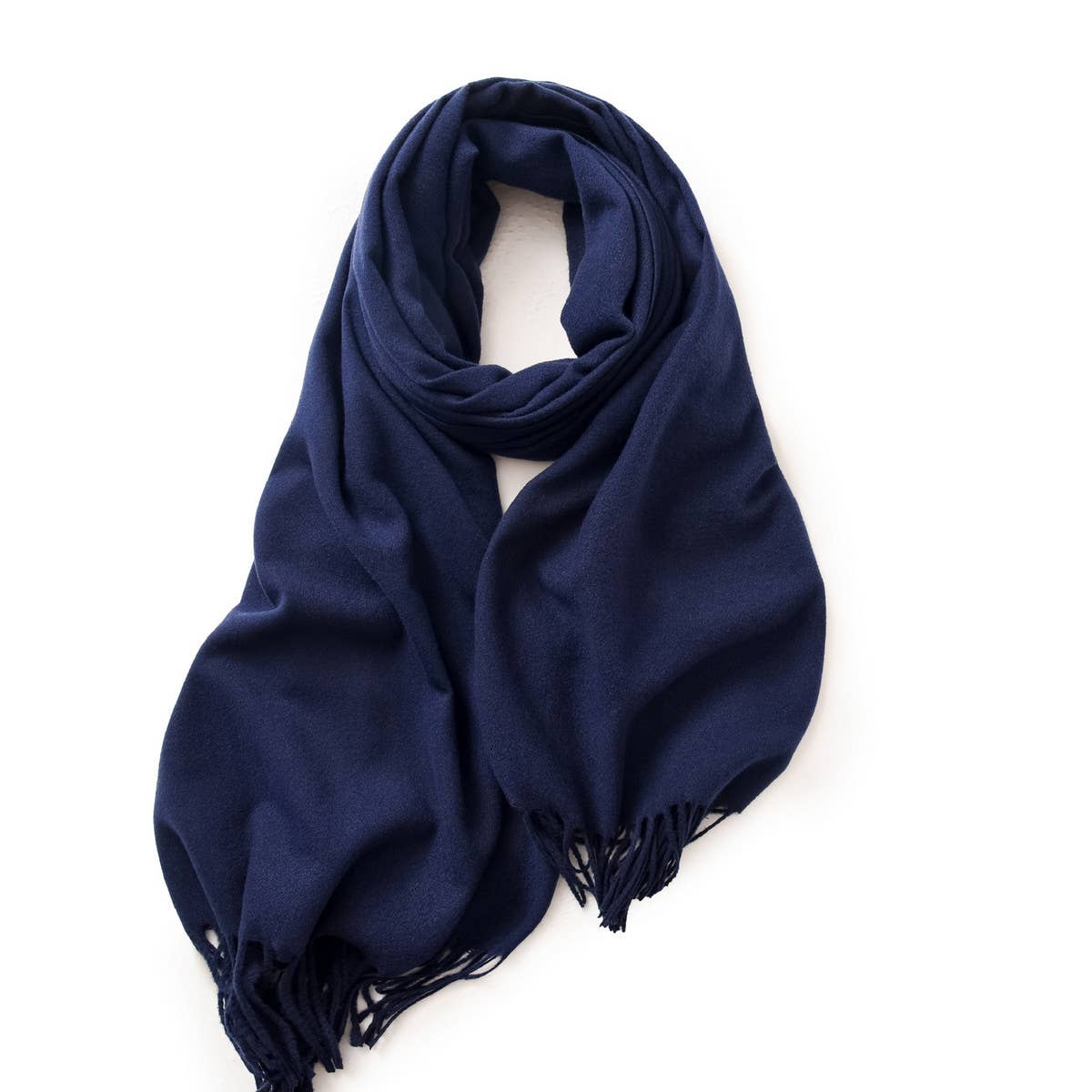 Winter Scarf Shawl - Soft Warm Fringe Design