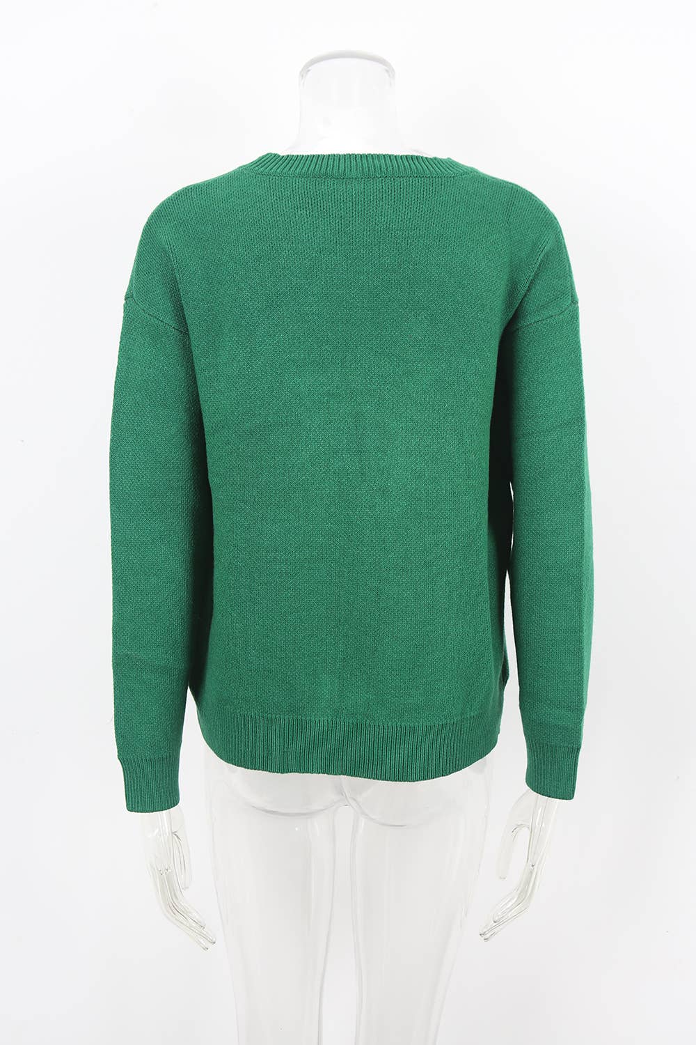 Cartoon deer long-sleeved Christmas sweater