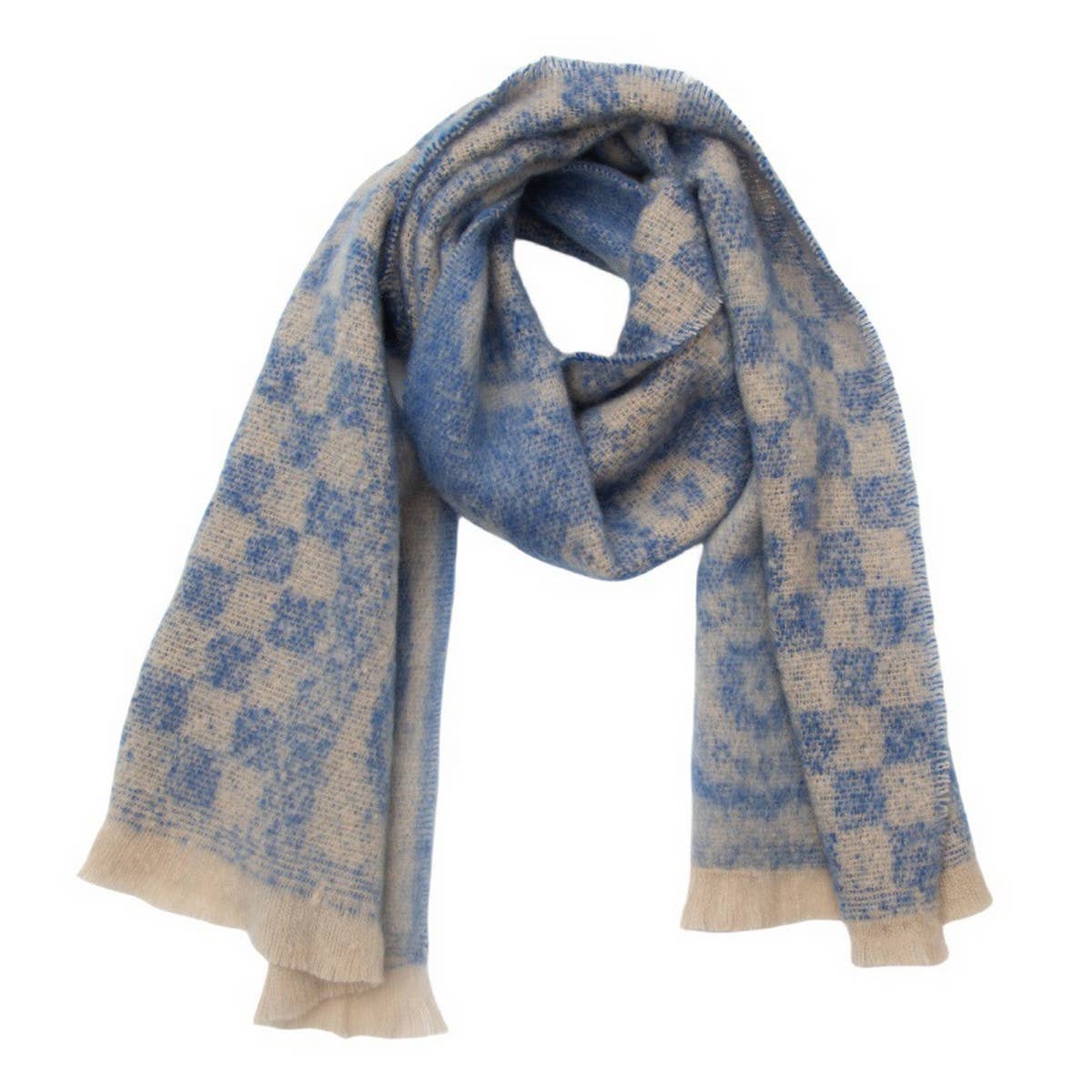 Paisley Jacquard Scarf ??Unisex Winter Shawl Wrap_CWASC0862