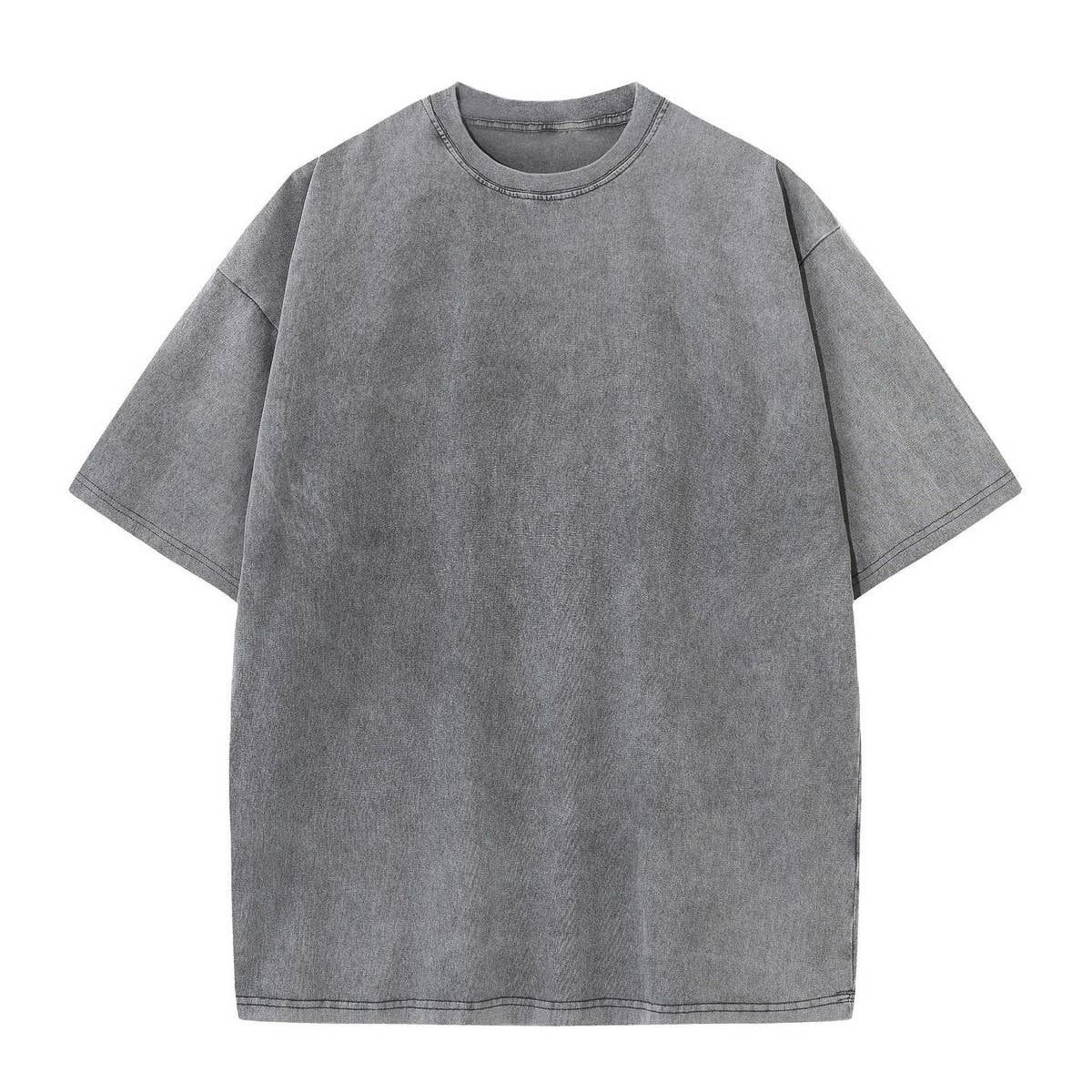 270g Heavyweight Wax-Dyed Vintage Cotton T-Shirt–Custom Logo